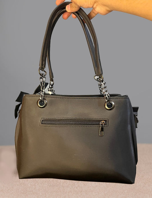 Gucci Black Chevron Quilted Tote Bag